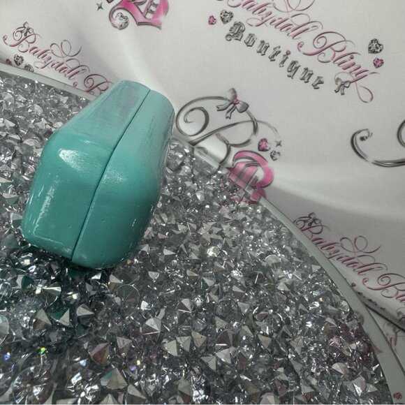 Tiffany & co glasses case sunglasses reading glasses blue turquoise cream inside - Picture 9 of 10